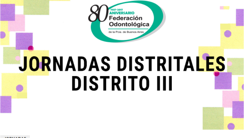 Jornadas Distritales - Distrito III