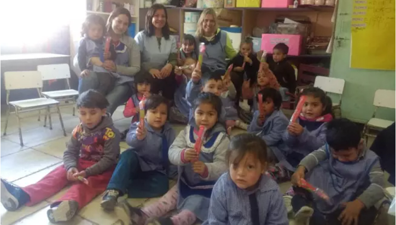 FOPBA visitó la Escuela Rural de Salto