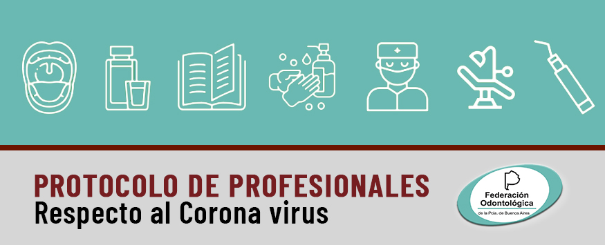Protocolo de Profesionales respecto al Coronavirus